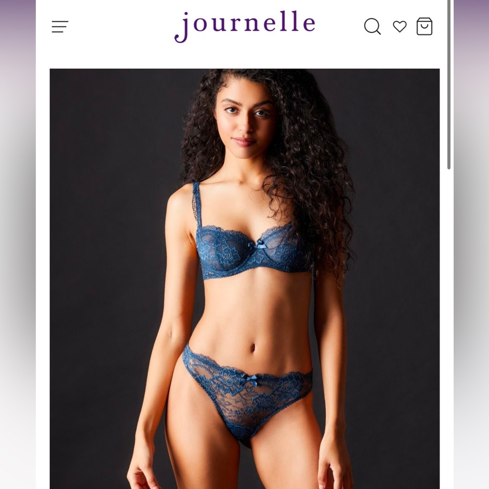 NWT Journelle Isabel Bra in Dark Sky